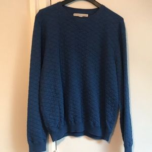 Holderness & Bourne Crew Neck Sweater with Fishers Island Club logo